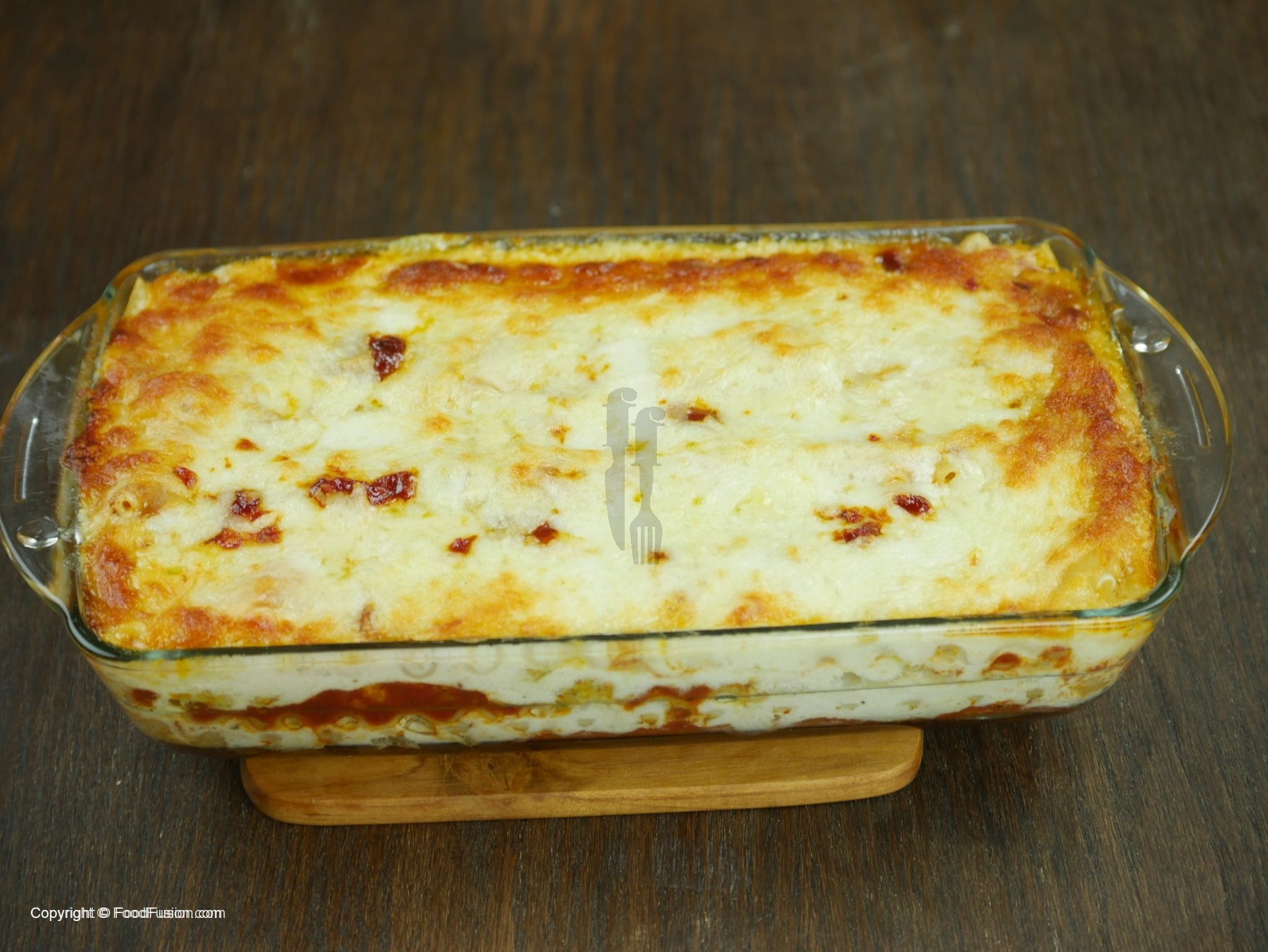 lasagna white sauce recipe food fusion