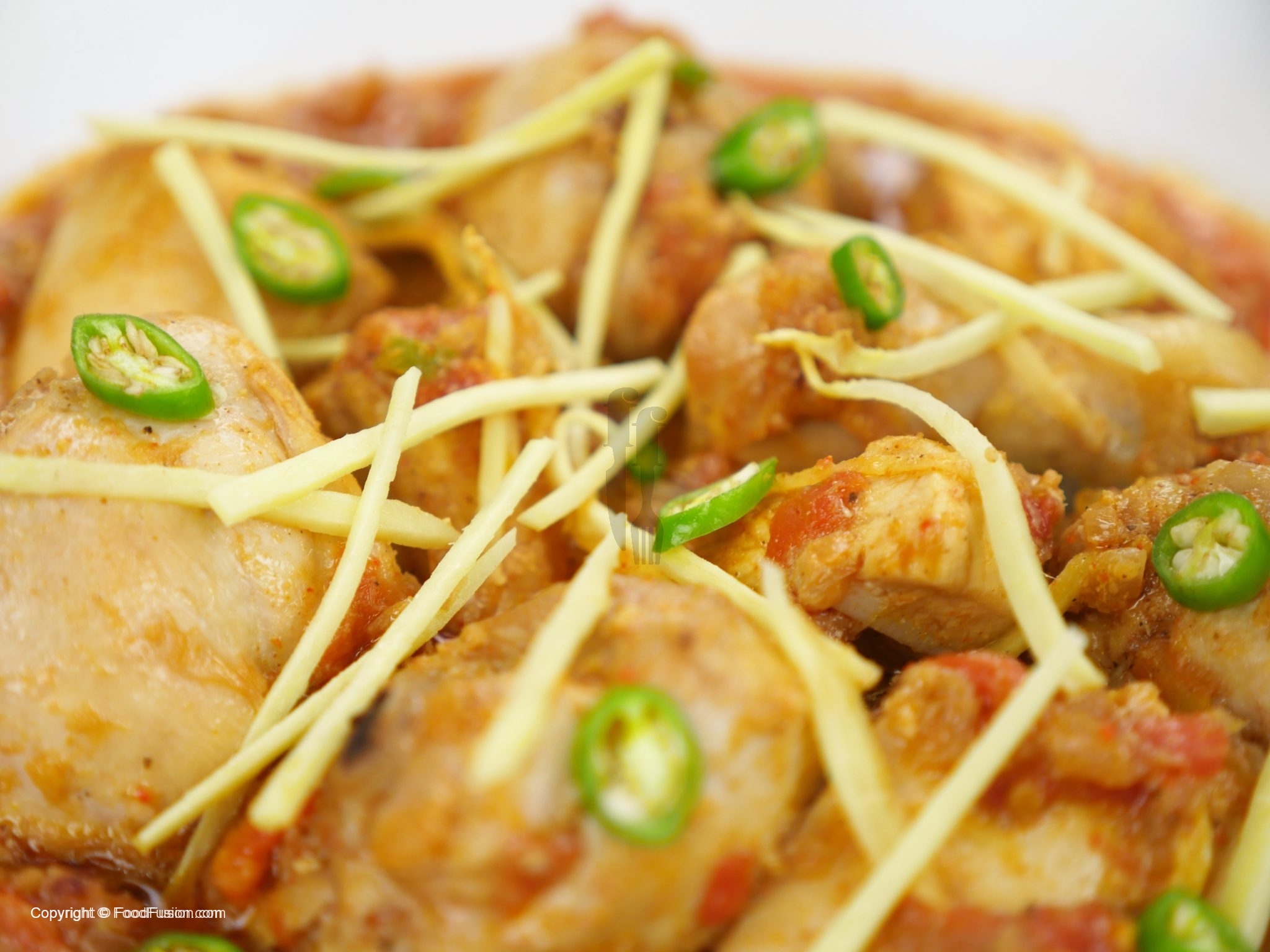 Ginger Chicken Food Fusion