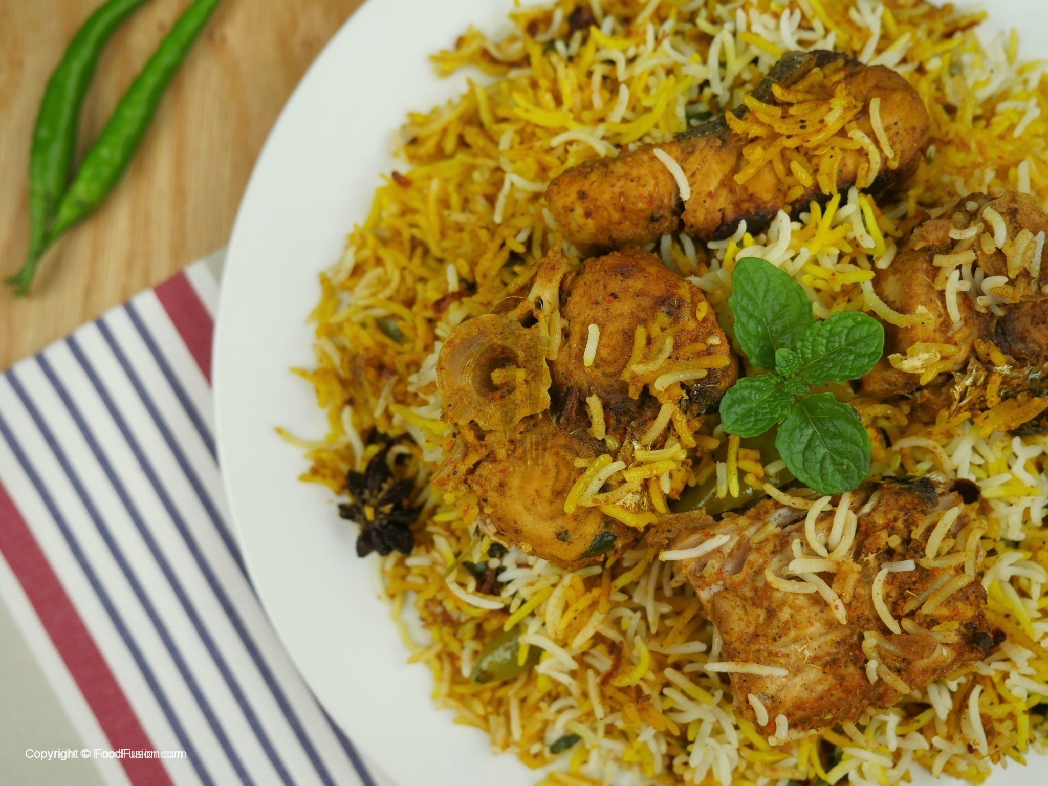 Fish Biryani Food Fusion