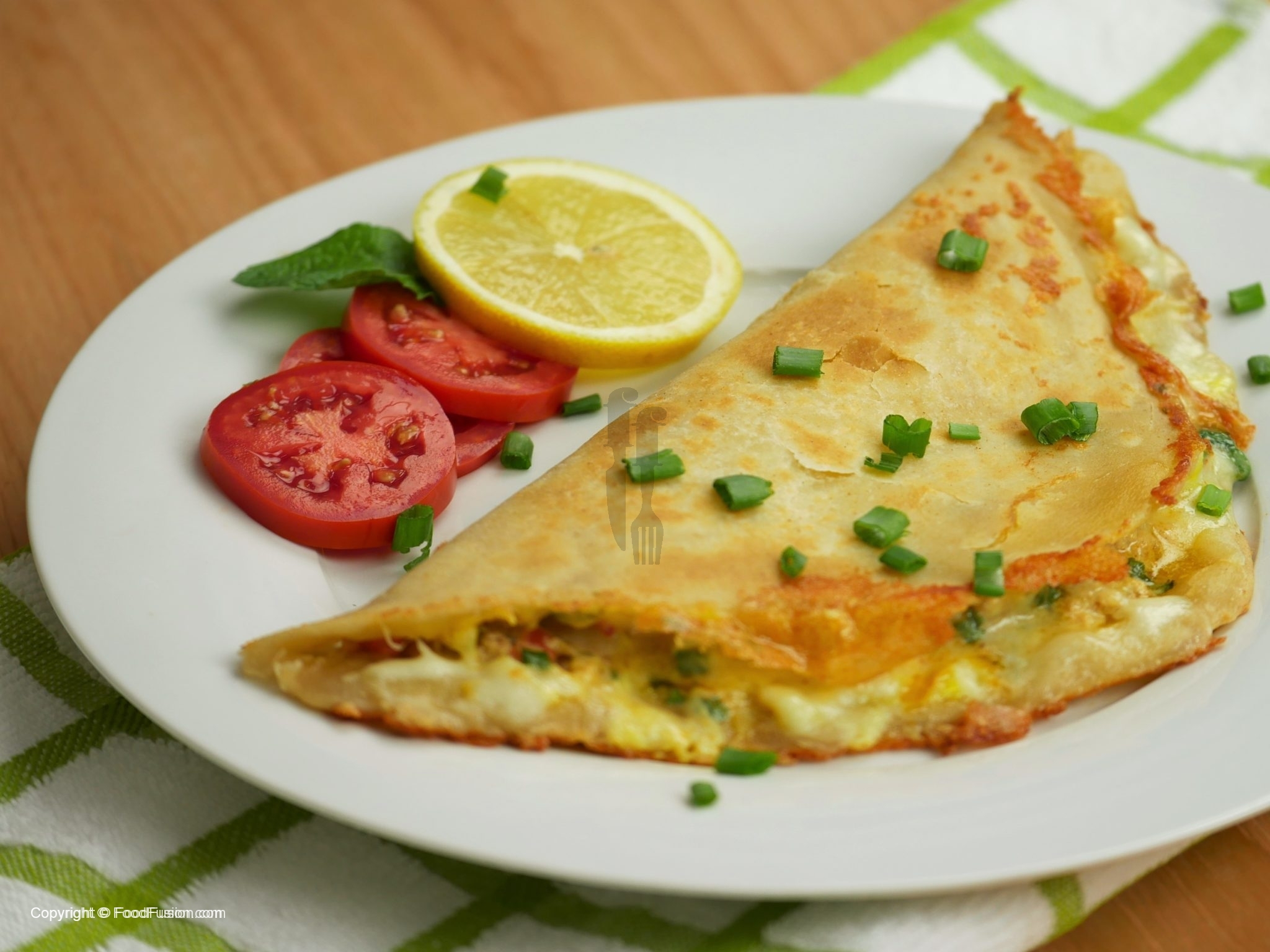 Folded Chicken Paratha – Food Fusion