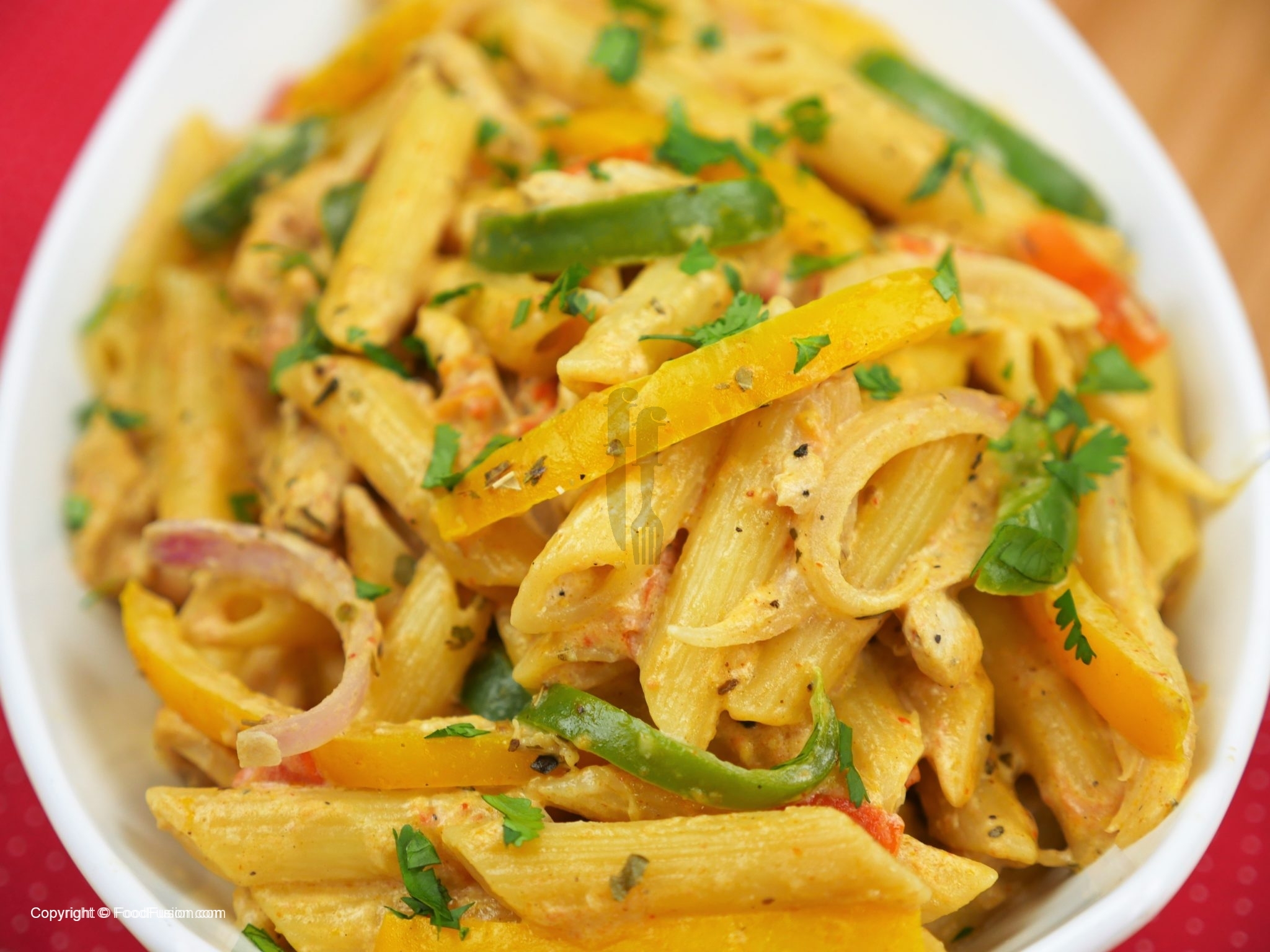 Chicken Fajita Pasta – Food Fusion