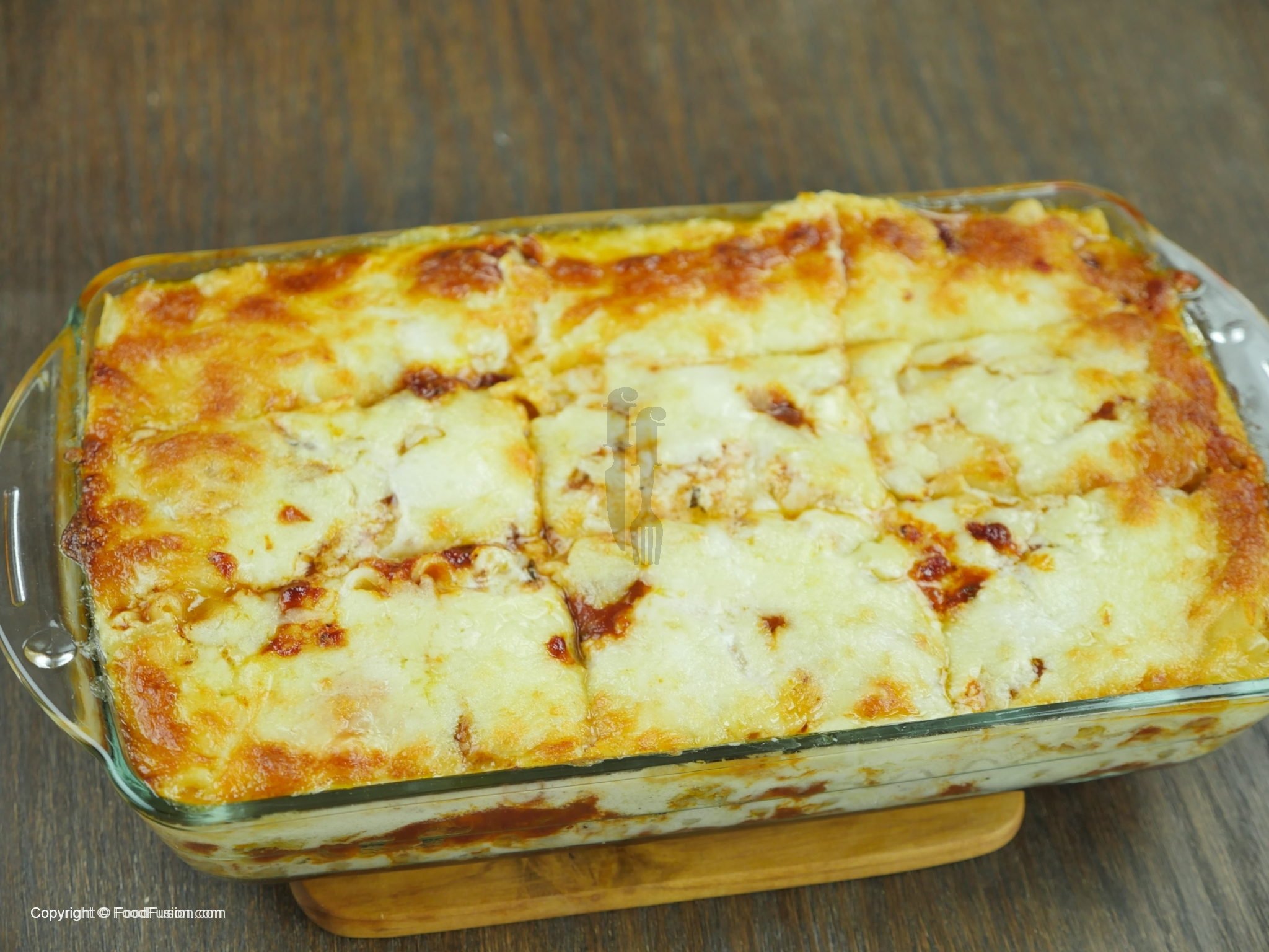 lasagna white sauce recipe food fusion