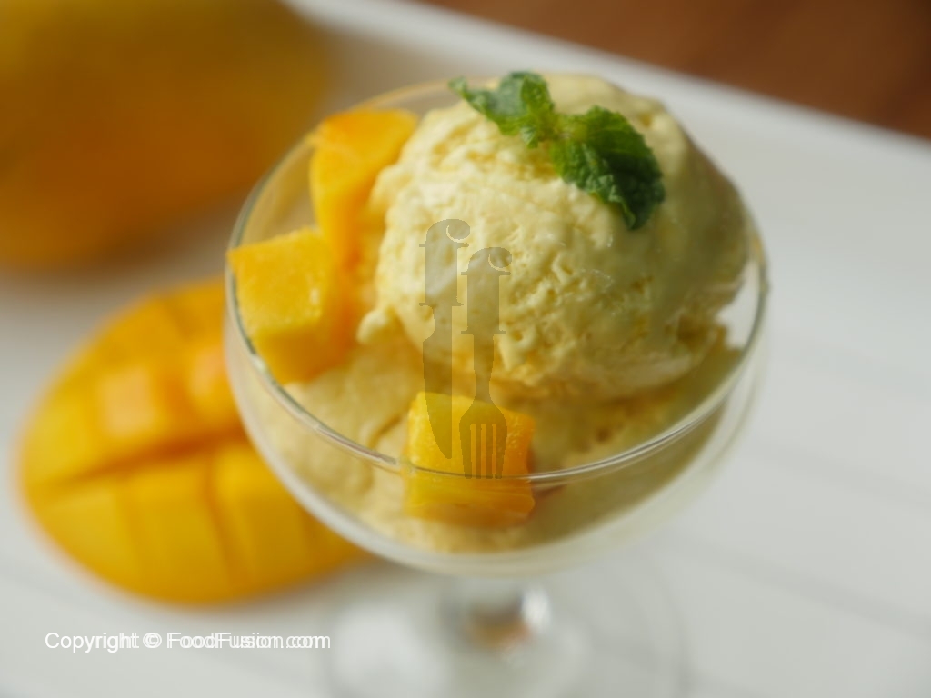 Mango & Chocolate Ice Cream – Food Fusion