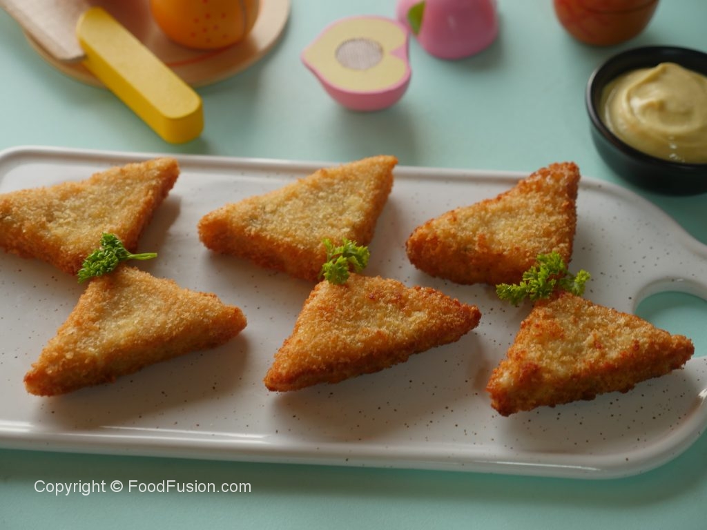 Chicken Triangles – Food Fusion
