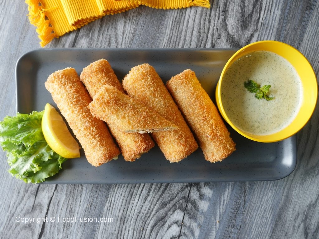 Tandoori Chicken Roll-ups - Food Fusion