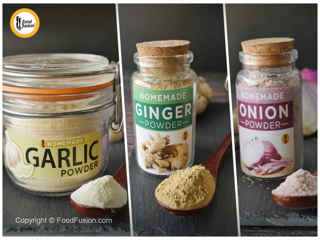 Ginger,Garlic & Onion Powder Food Fusion