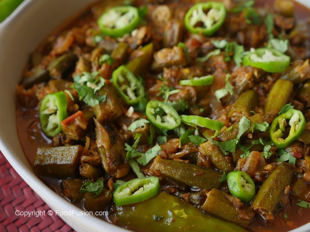 Bhindi Masala Recipe Bhindi masala near me