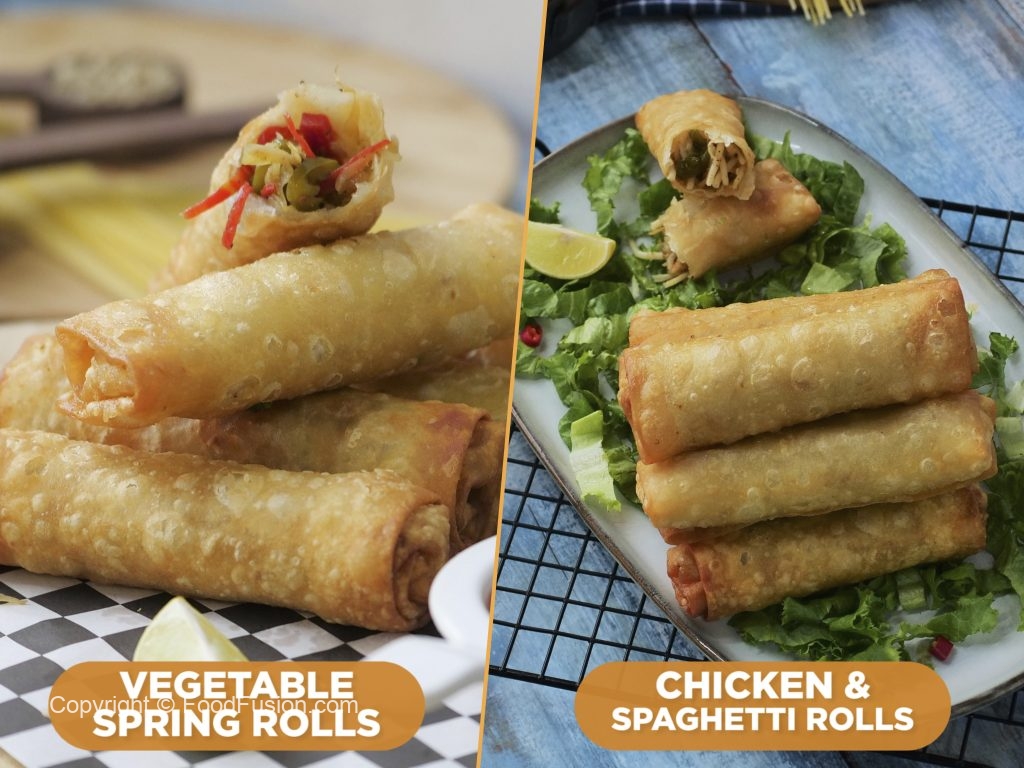 Spring Rolls 2 Ways 