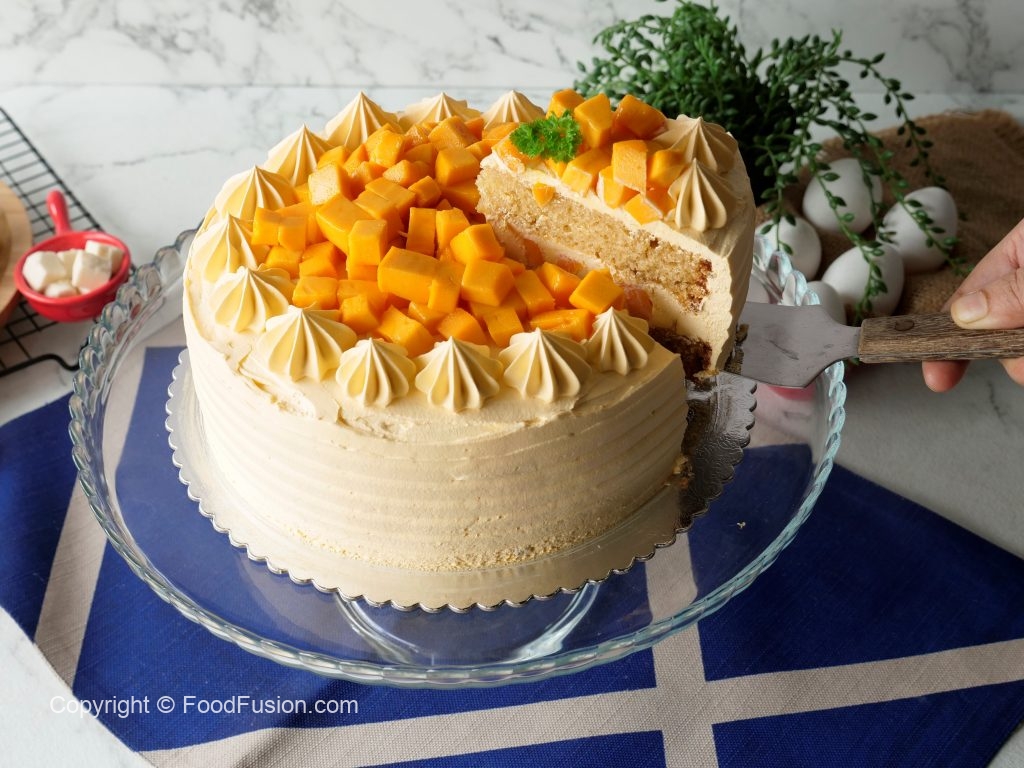 Easy Mango Cake - Gretchen's Vegan Bakery