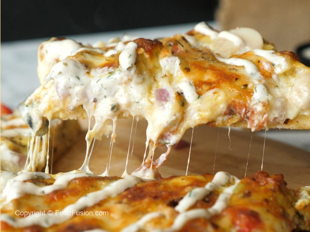 Ranch Pizza Food Fusion