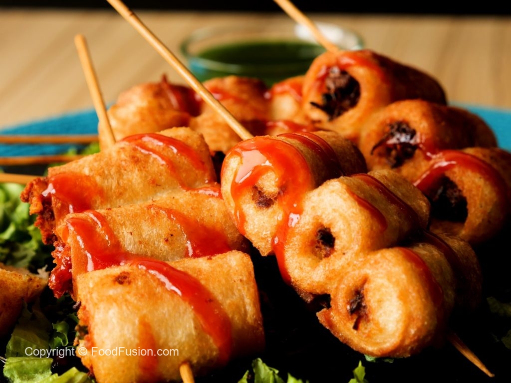 Bread skewers 2 ways – Food Fusion