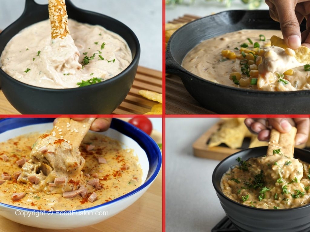 Homemade Cream Cheese Sauces 4ways Food Fusion