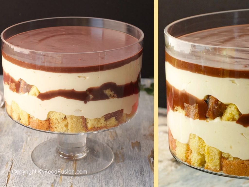 Boston Cream Pie Trifle Food Fusion