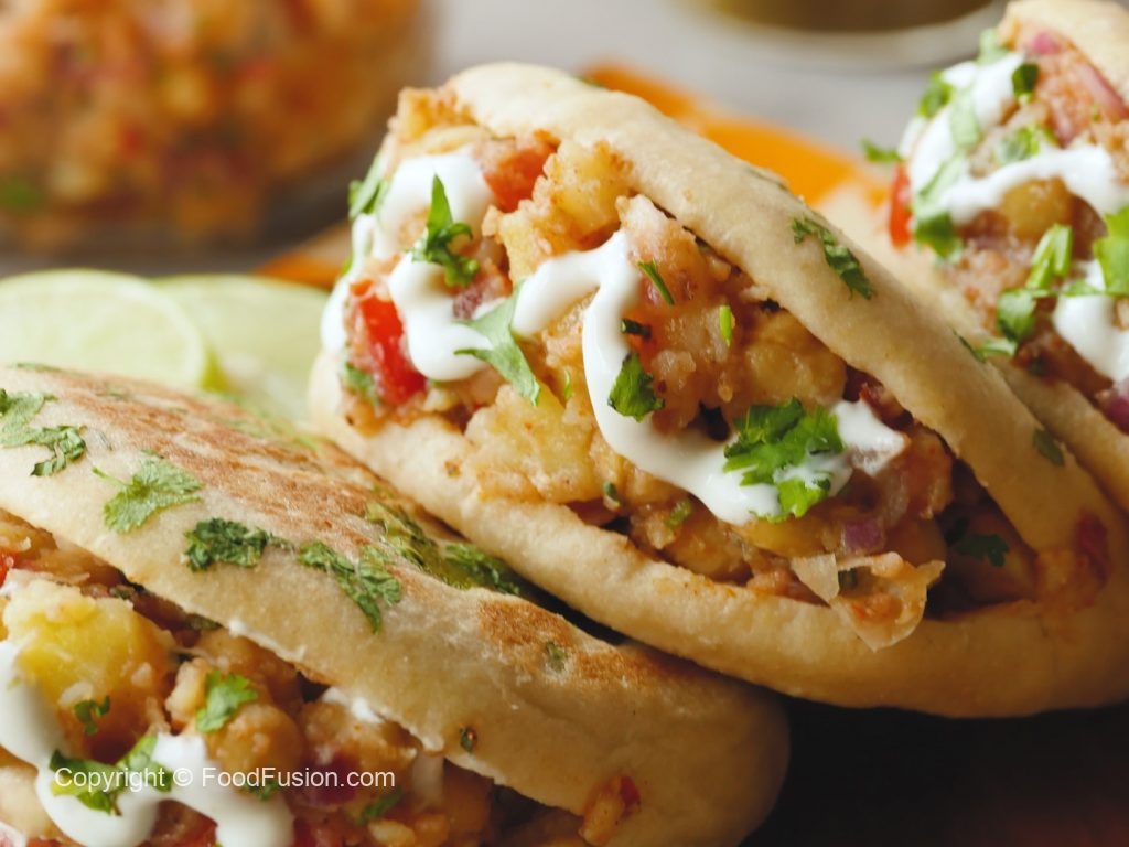 Stuffed Kulcha with Chanay – Food Fusion
