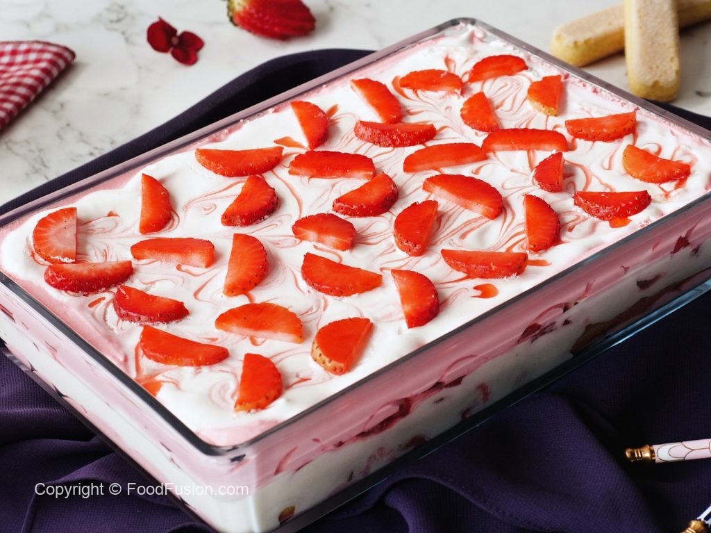Strawberry Icebox Cake Dessert Food Fusion
