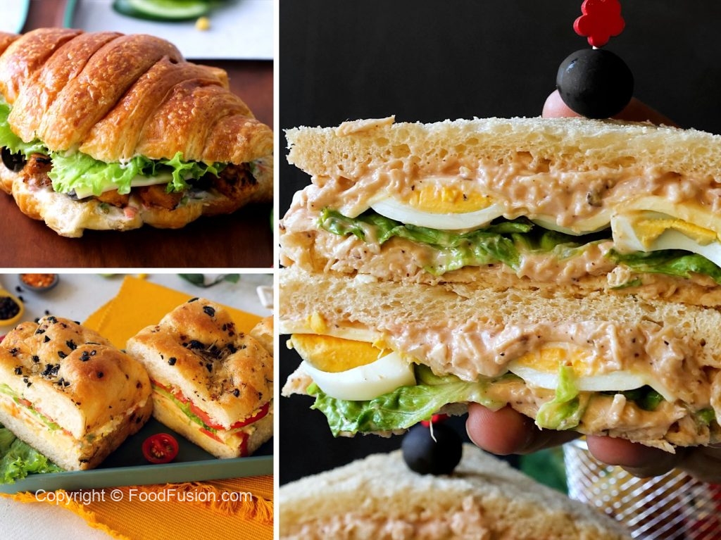 3 Easy Mayo Sandwich Recipes Food Fusion