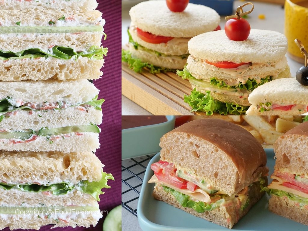 3 Quick & Easy Sandwich Recipes Food Fusion