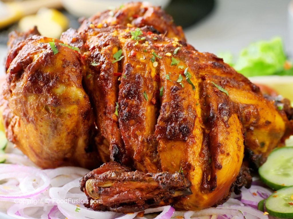 Air Fried Chicken Chargha Food Fusion