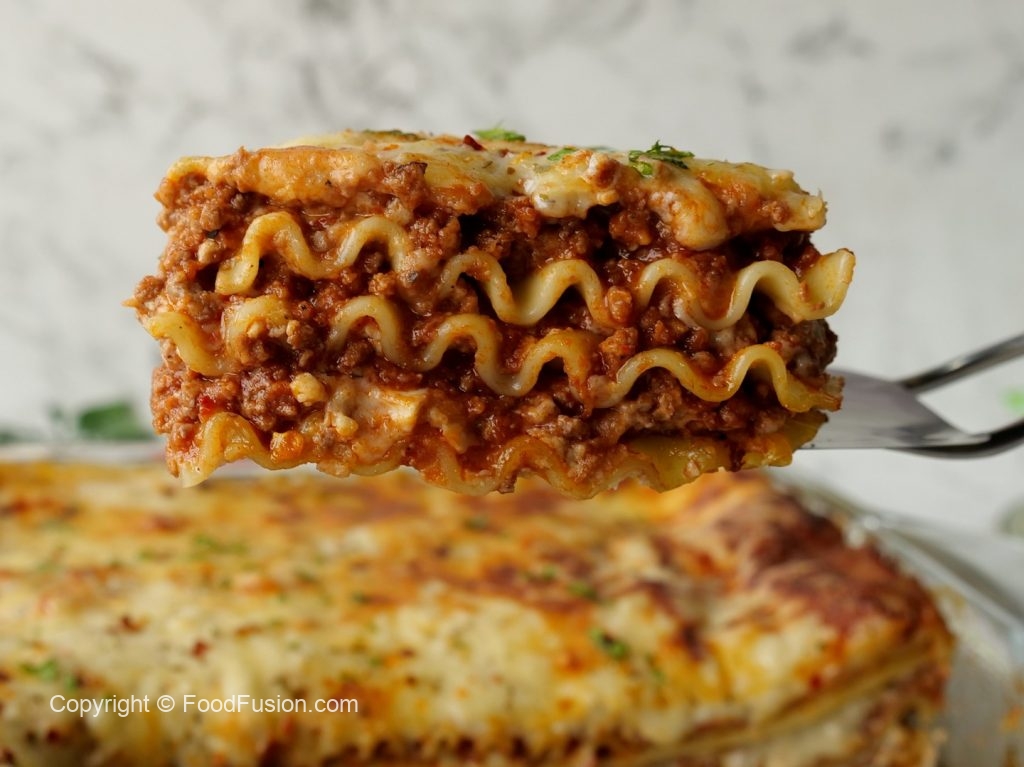 Beef Lasagna – Food Fusion