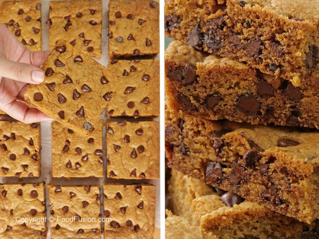 Chocolate Chip Cookie Bars – Food Fusion