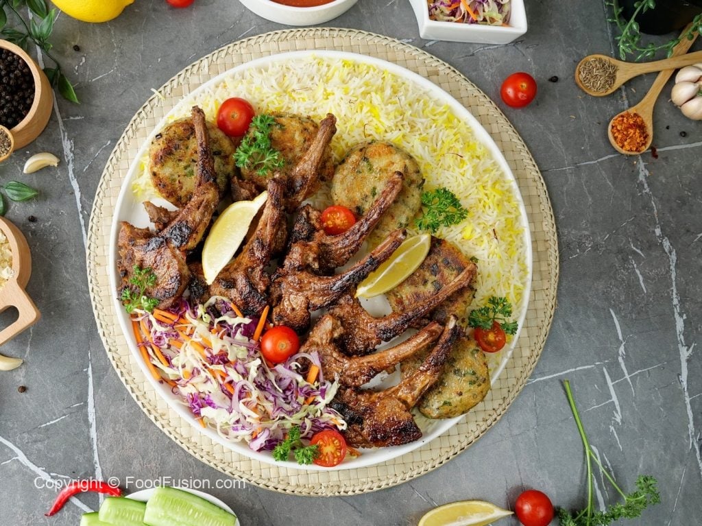 Lamb Chops Platter – Food Fusion