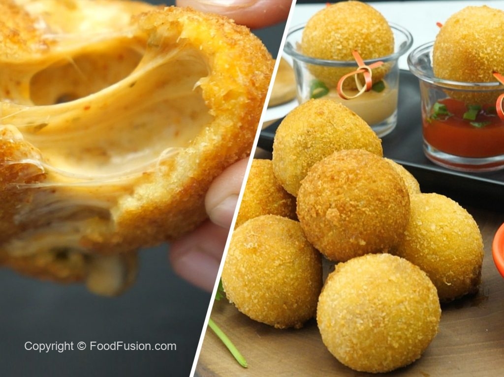 Crispy Mozzarella Cheese Balls – Food Fusion