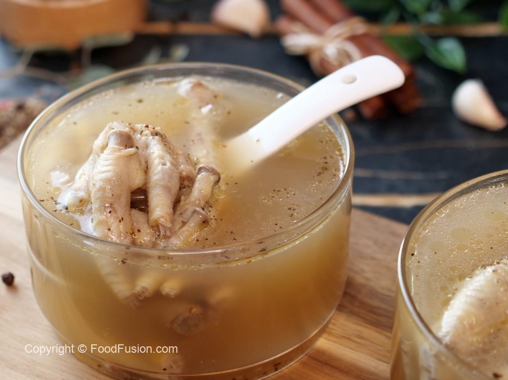 Healthy Chicken Panja Yahni / Chicken Feet Soup Food Fusion