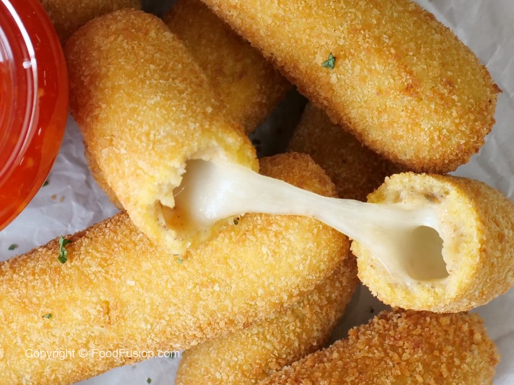 Potato Cheese Sticks Food Fusion