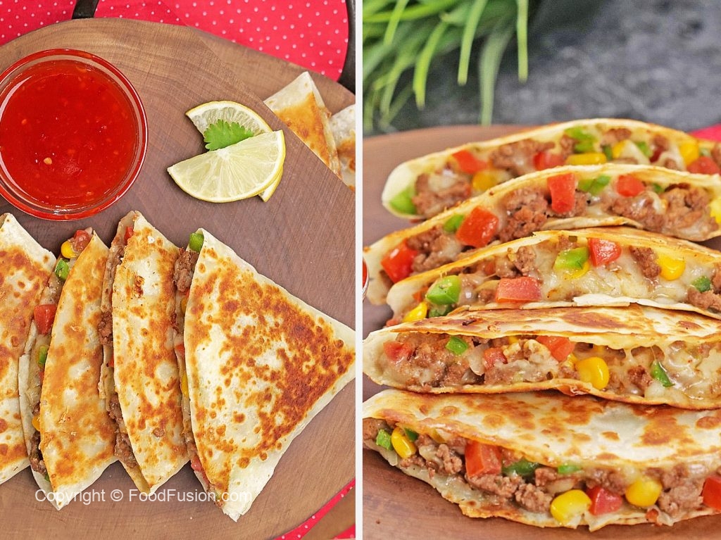 TexMex Quesadillas Food Fusion