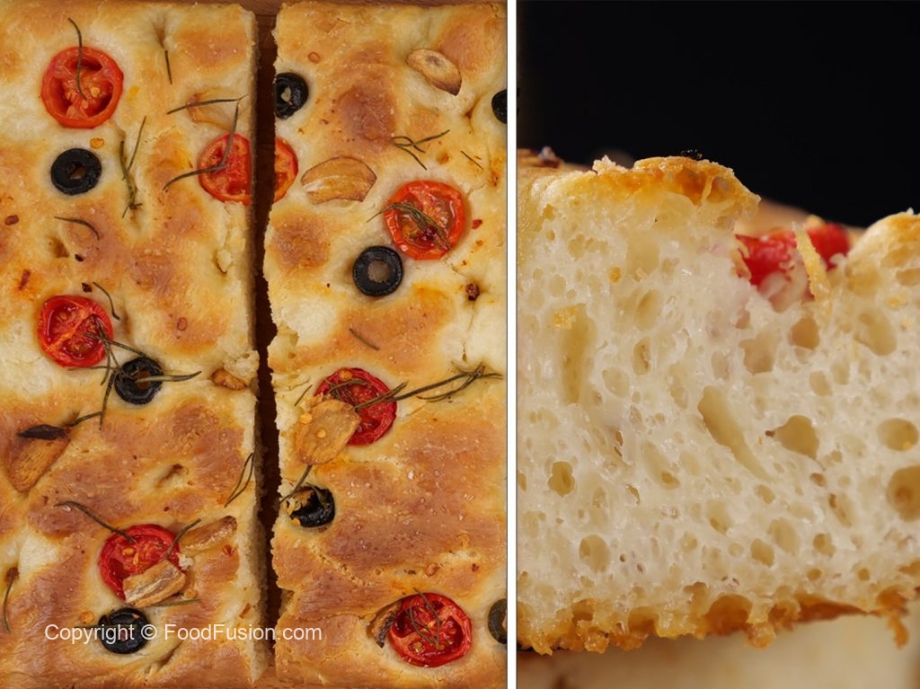 Focaccia Bread Food Fusion