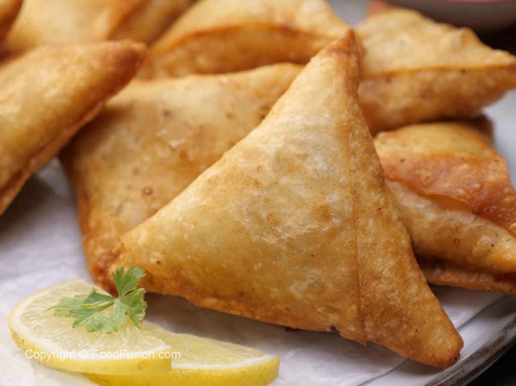 Grilled BBQ Chicken Cheese Samosa – Food Fusion