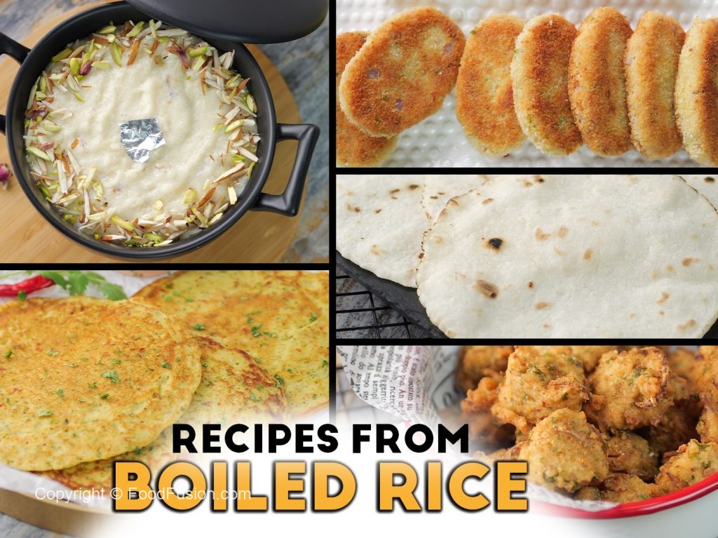 5 Recipes from Leftover Boiled Rice Food Fusion