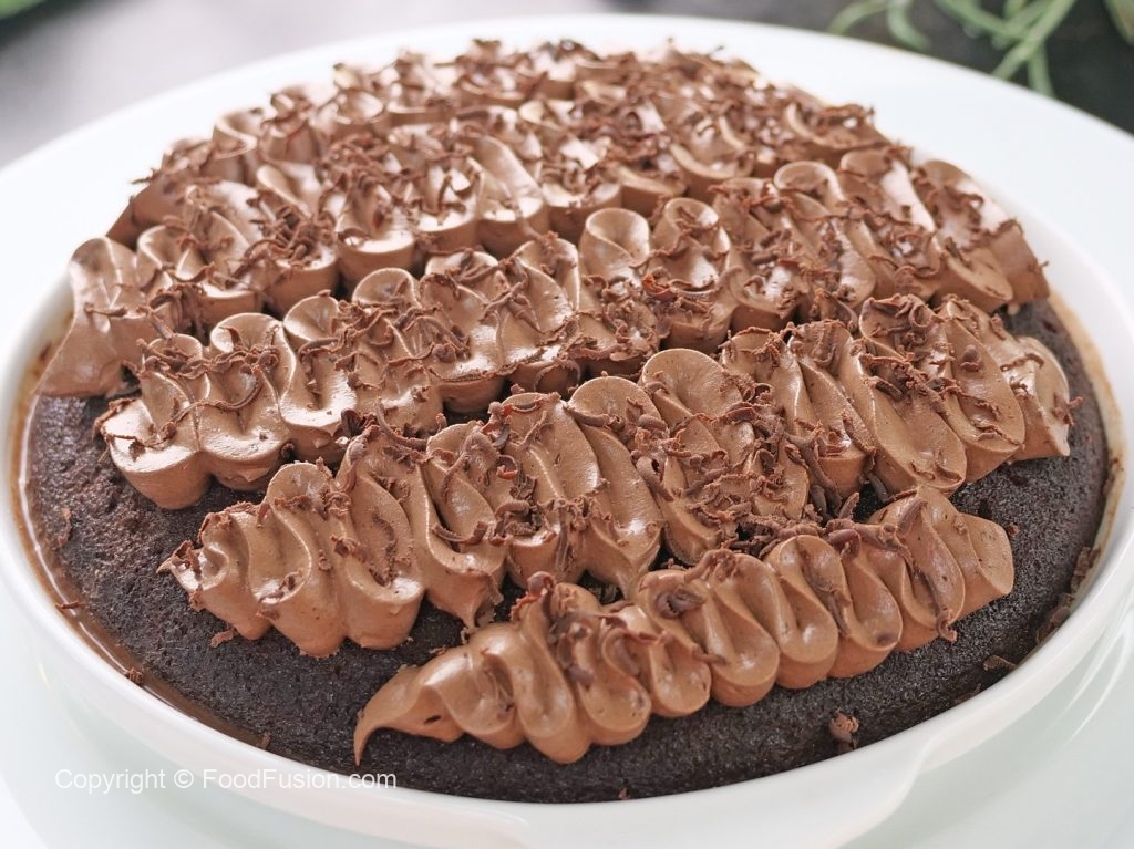 Chocolate Three Milk Cake in Frying Pan (No fancy tools) Food Fusion