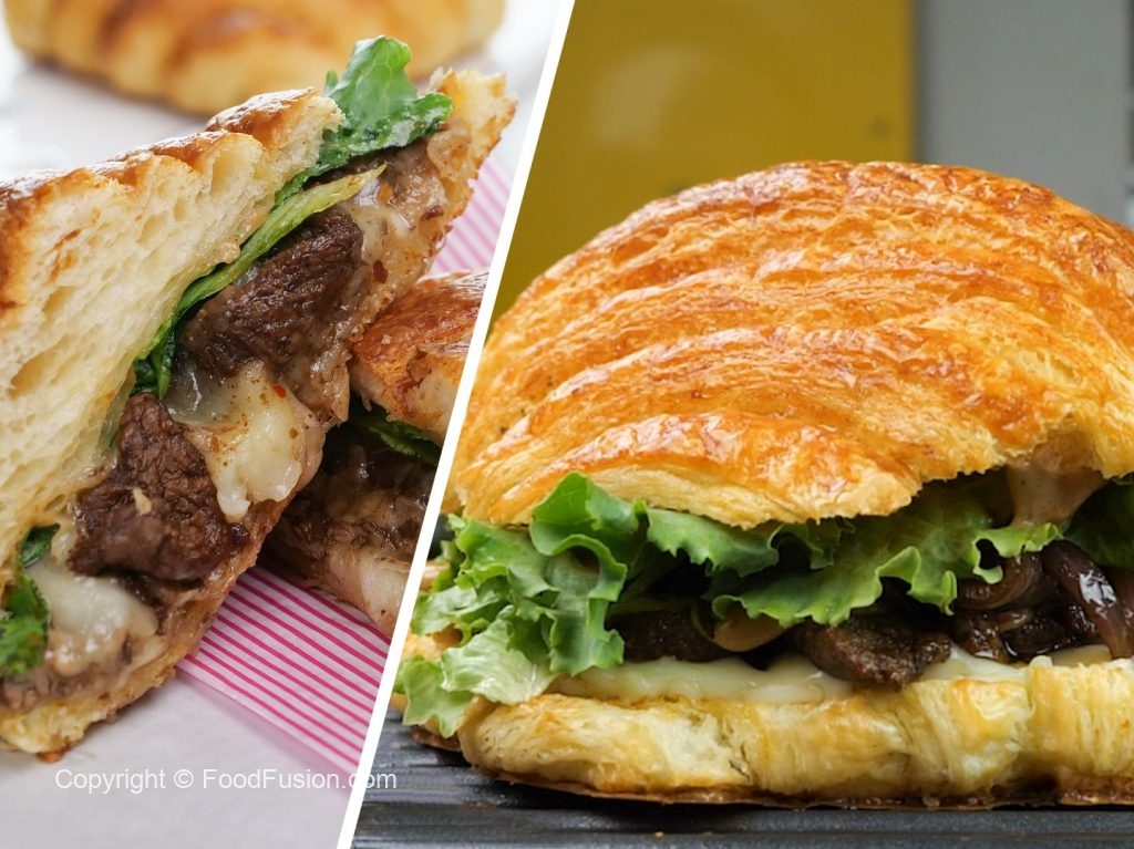 Grilled Roast Beef Sandwich Food Fusion