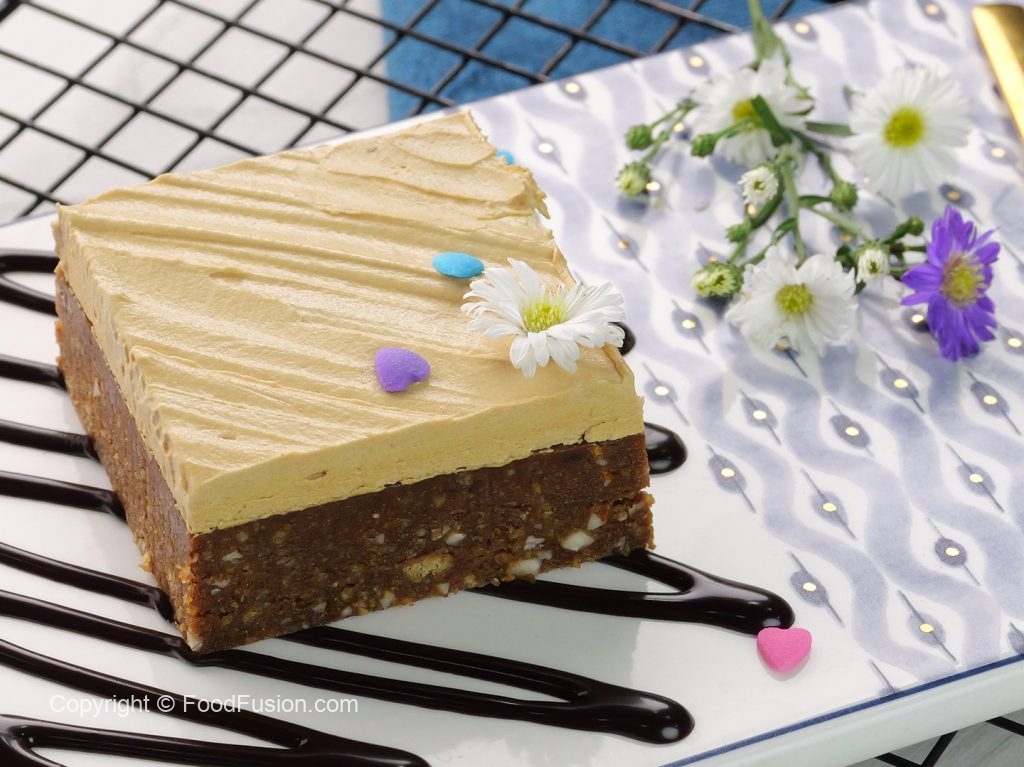 No Bake Coffee Slices Food Fusion