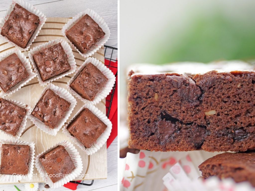 Chocolate Brownie With Milk Powder – Food Fusion