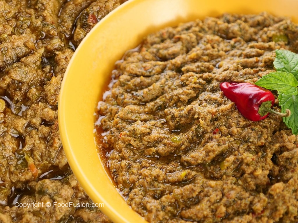 Qeema ki Chutney Food Fusion