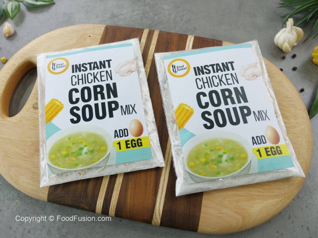 Chicken Corn Soup Mix Recipe by Food Fusion 