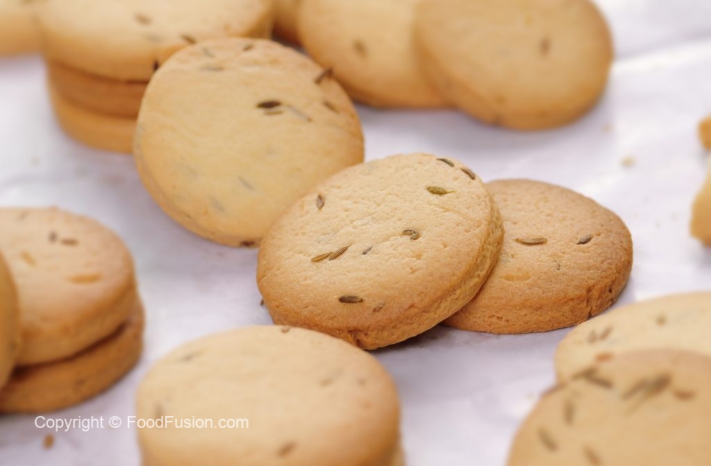 Zeera Biscuits with and without oven Food Fusion