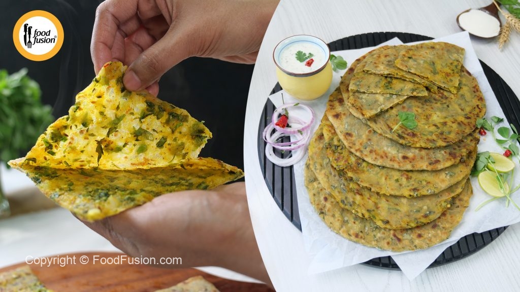 Aloo Methi Paratha – Food Fusion