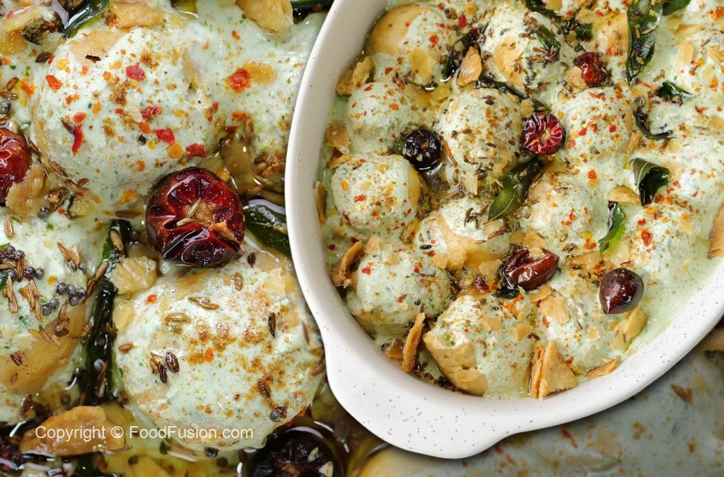 Podina Dahi Baray – Food Fusion