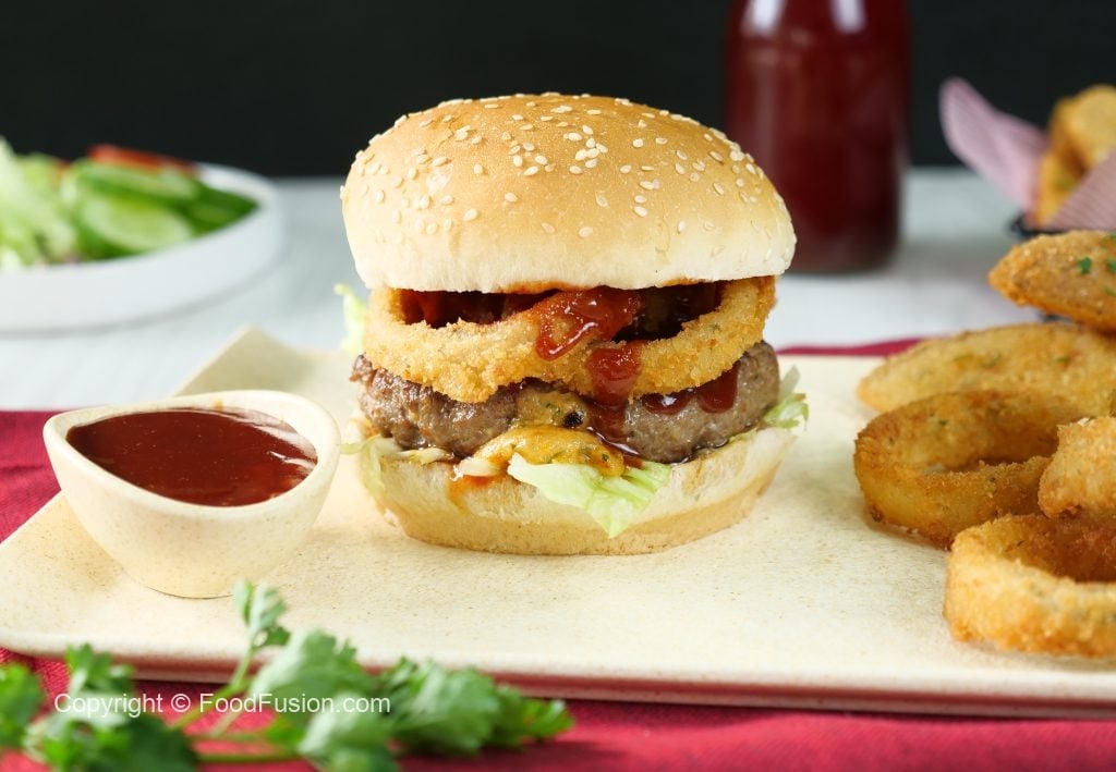 Smoked Beef Cheese Burger – Food Fusion