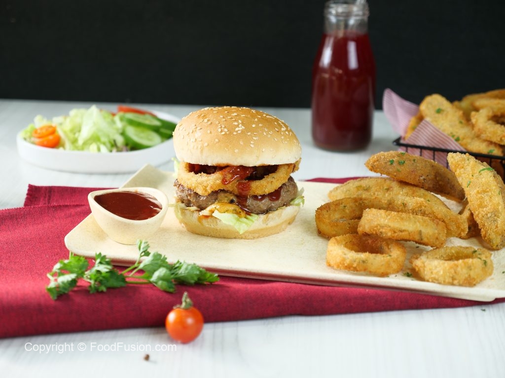 Smoked Beef Cheese Burger – Food Fusion