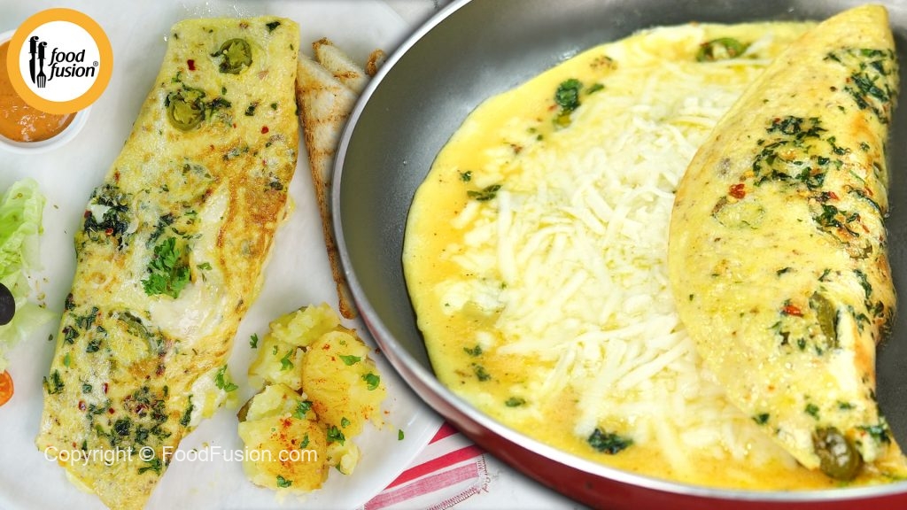 Jalapeno & Cheese Omelette – Food Fusion