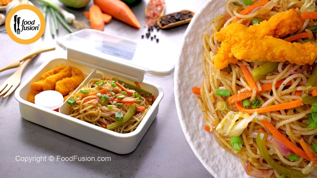 Quick Hakka Noodles - Lunchbox Recipe – Food Fusion