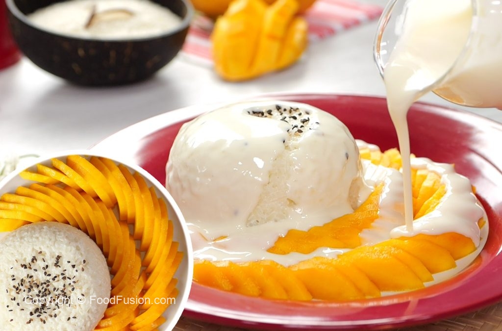 Creamy Mango Sticky Rice Dessert – Food Fusion